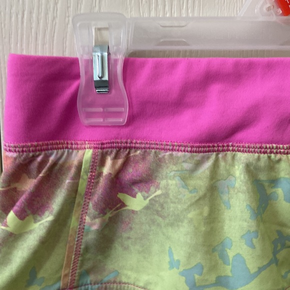 Ivivva Pink, Yellow and Blue Bird Patterned Skort - Picture 2 of 6
